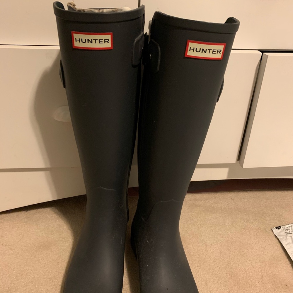 New tall matte Hunter Boots